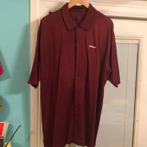 Nike XXL tiger woods full button shirt